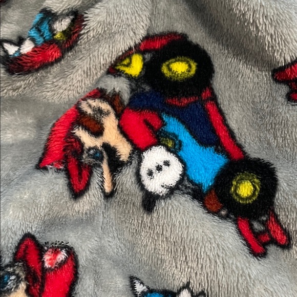 Colorful Character Print Robe - Picture 2 of 4